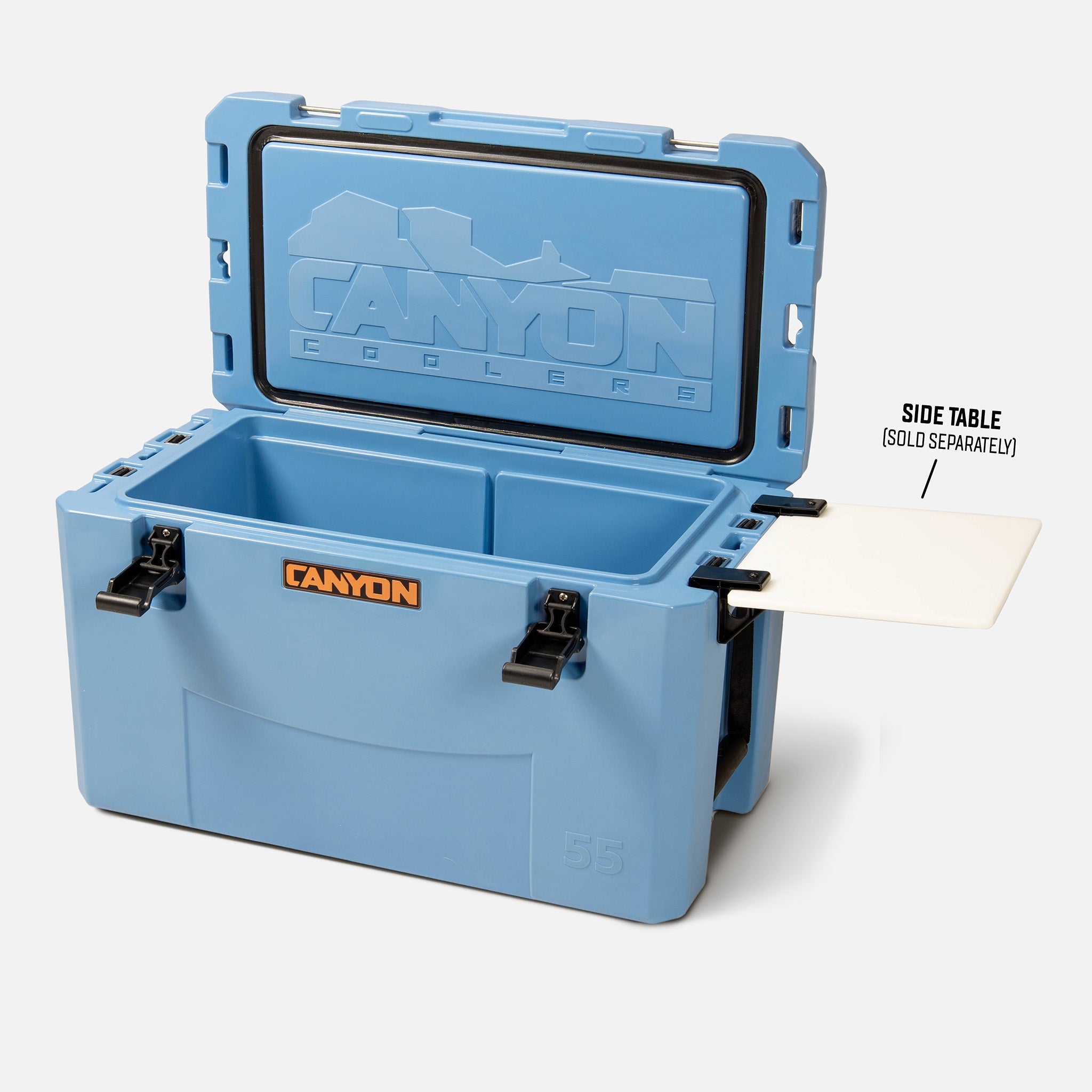 Canyon Coolers Outfitter 55 V2 – 55 qt Rotomolded Hard Cooler
