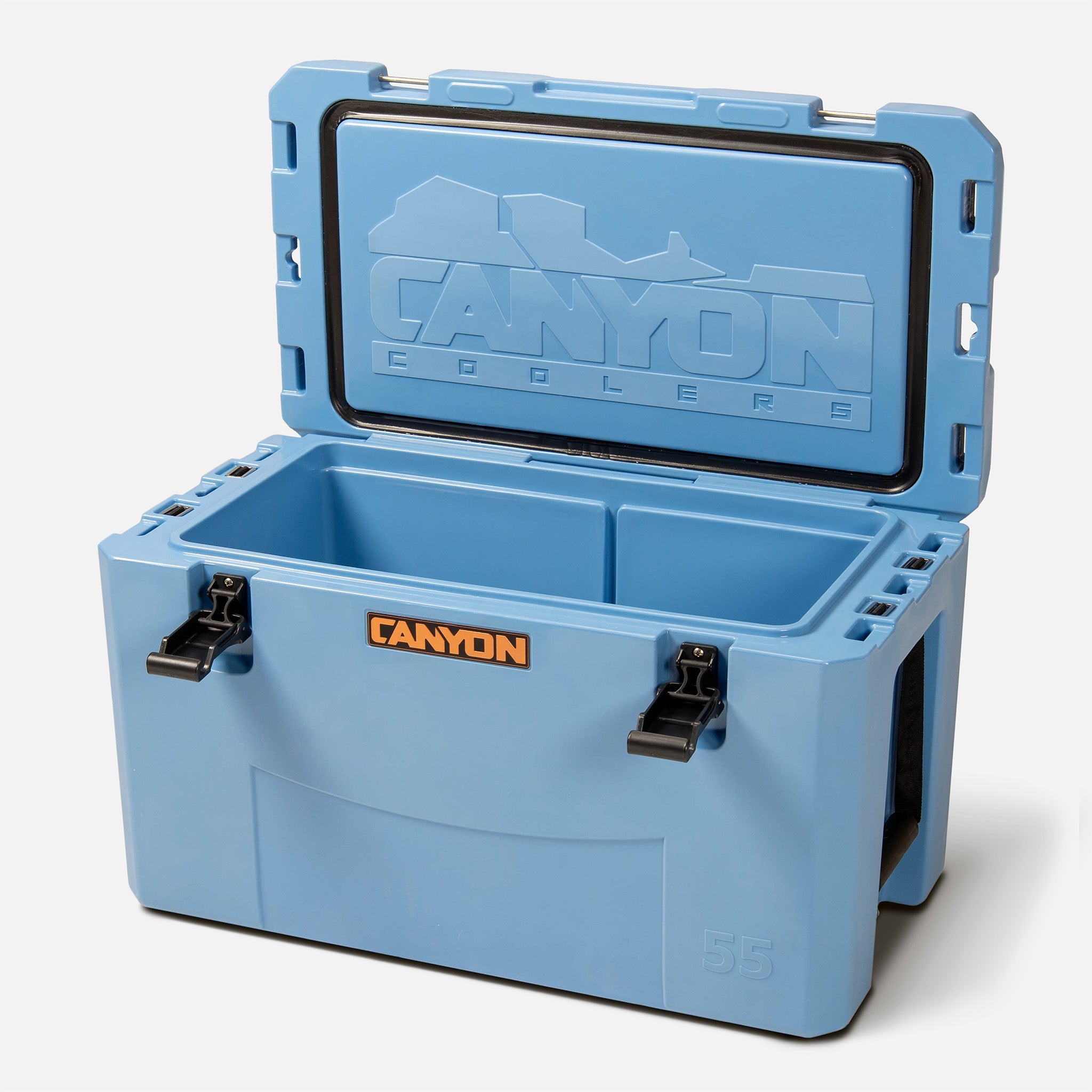 Canyon Coolers Outfitter 55 V2 – 55 qt Rotomolded Hard Cooler