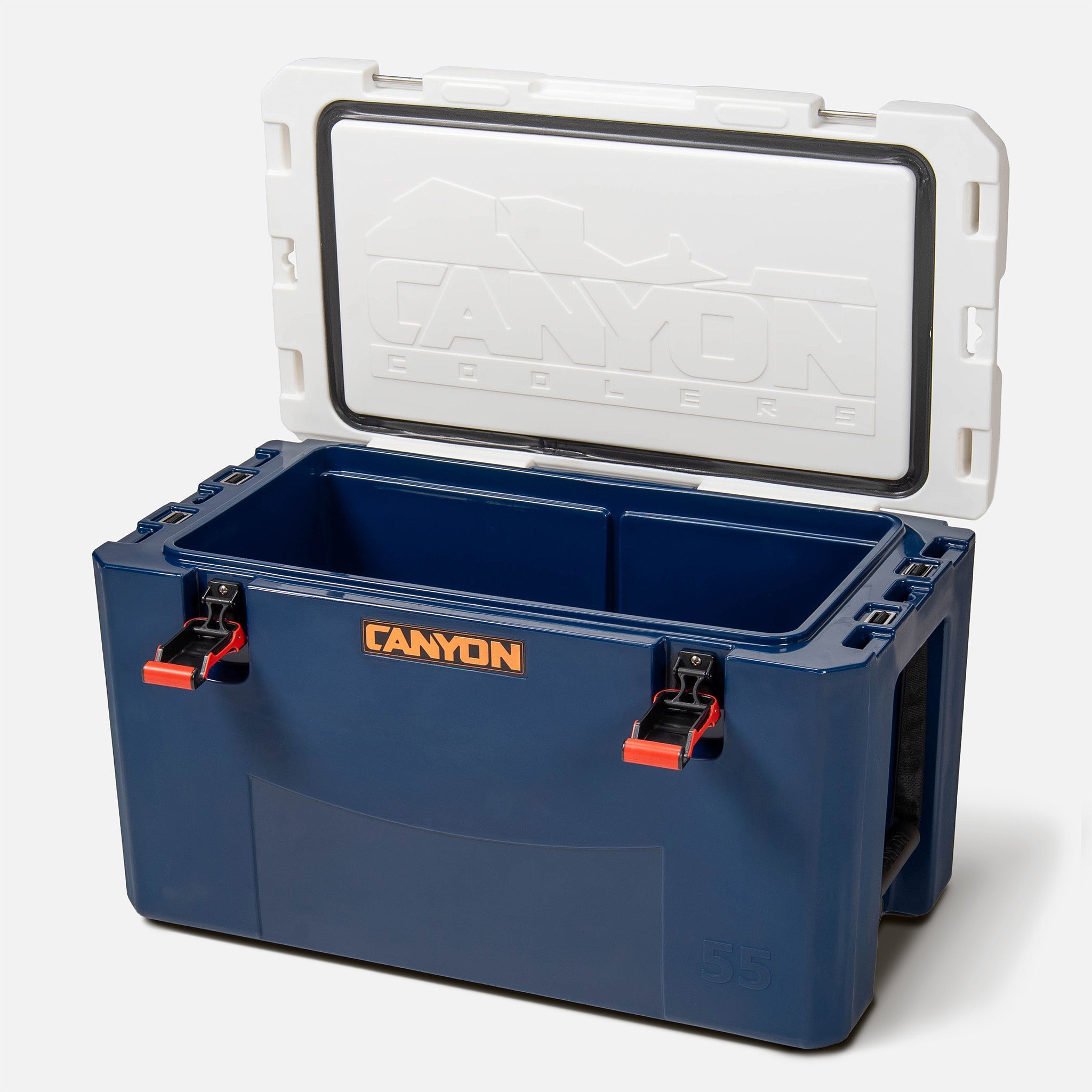 Canyon Coolers Outfitter 55 V2 – 55 qt Rotomolded Hard Cooler