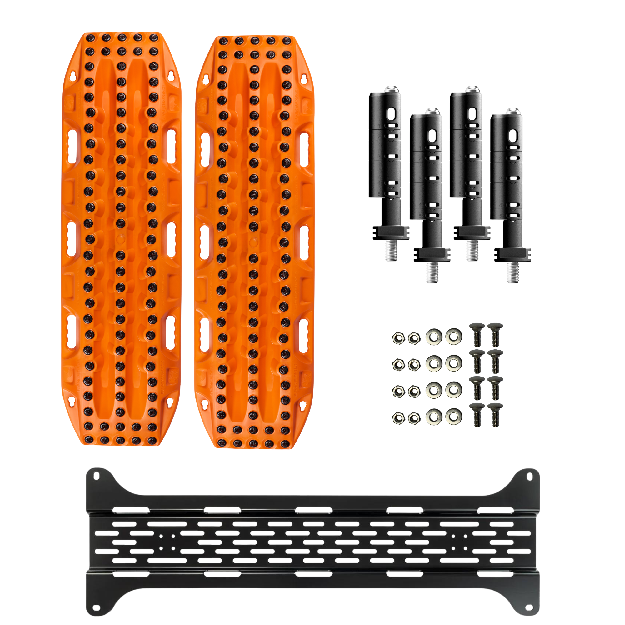 MAXTRAX Overland Kitted Mounting Bundle plate