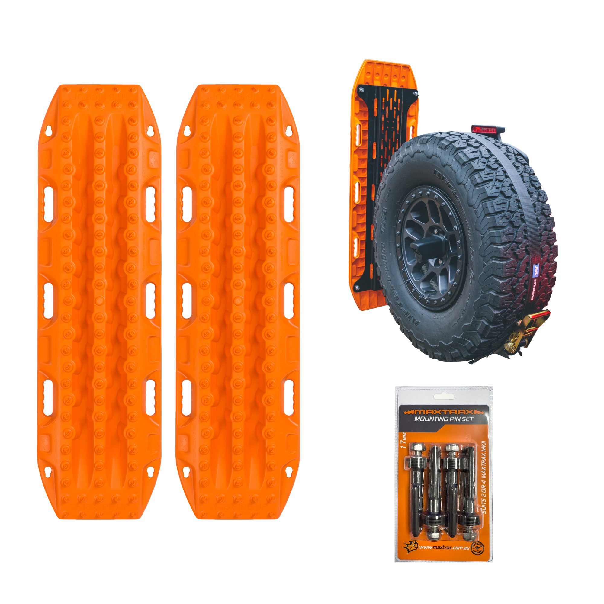 MAXTRAX Spare Tire Mount Bundle