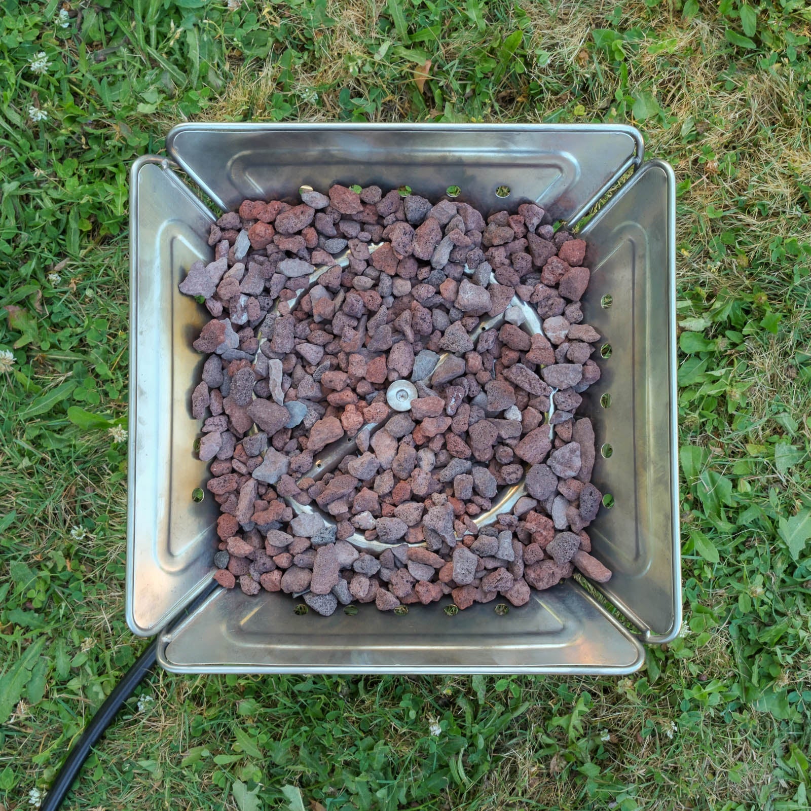 Multi fuel fire pit combo Zutto SP1 and Campingmoon MT-045 fire pit (wood and propane)