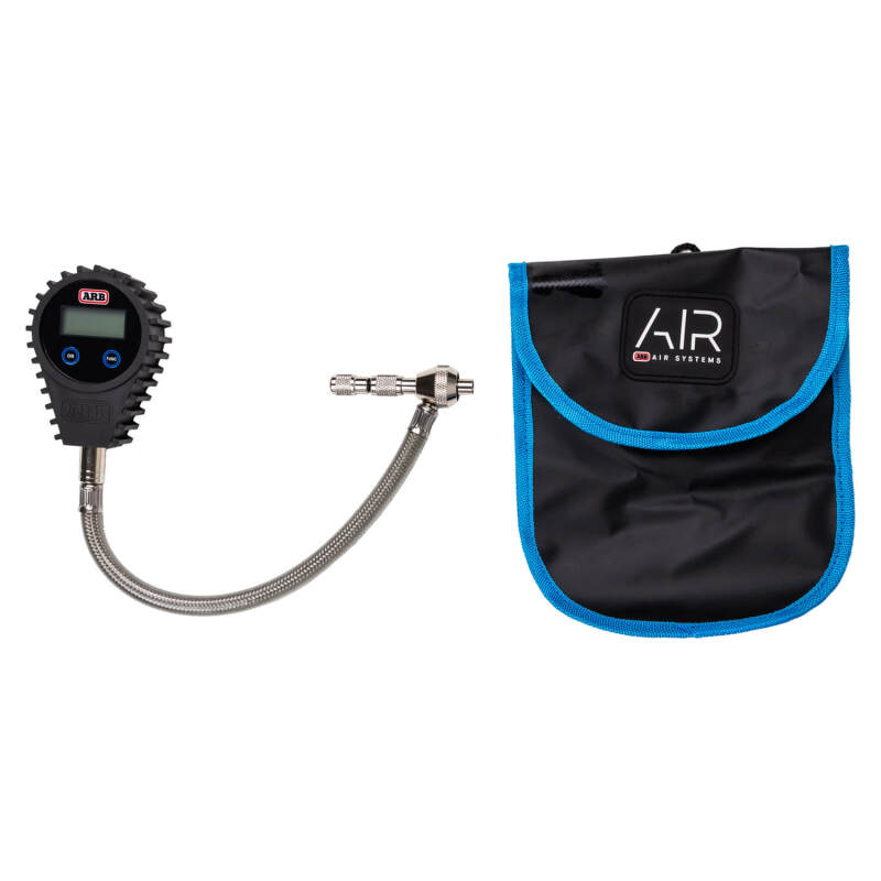ARB E-Z tire deflator with backlit digital gauge and screw-on chuck