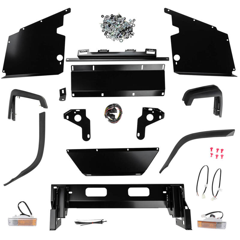 ARB Summit Combination Bull Bar — wing and buffer profile detail