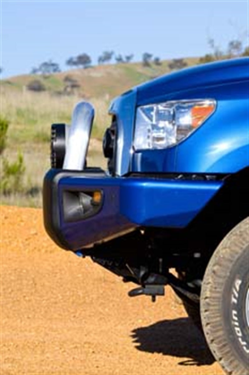 ARB Sahara Deluxe bull bar — Tundra side profile