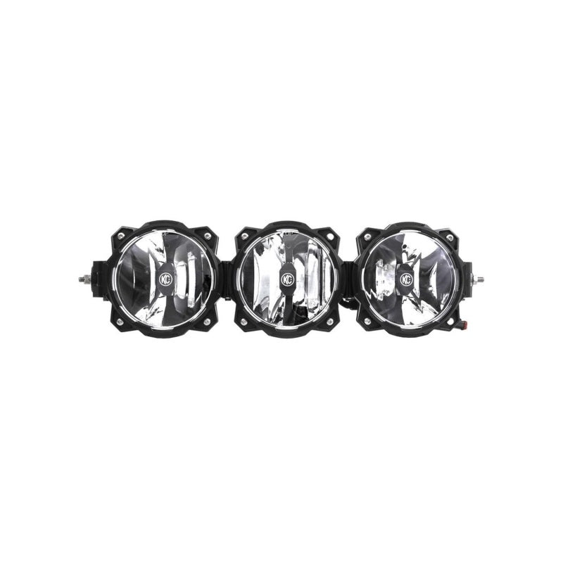 KC HiLiTES Pro6 Gravity LED 50" 8-Light 160W Combo Beam Light Bar, close-up
