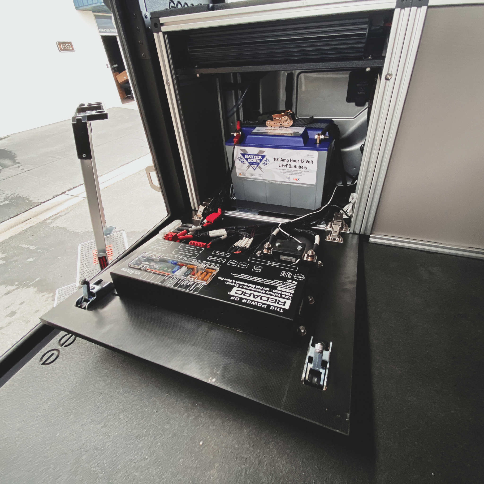 Alu-Cab Alu-Cabin Canopy Camper - Ram 2500 & 3500 2009-Present 4th & 5th Gen. - Rear Power Management Module Camper Goose Gear- Overland Kitted