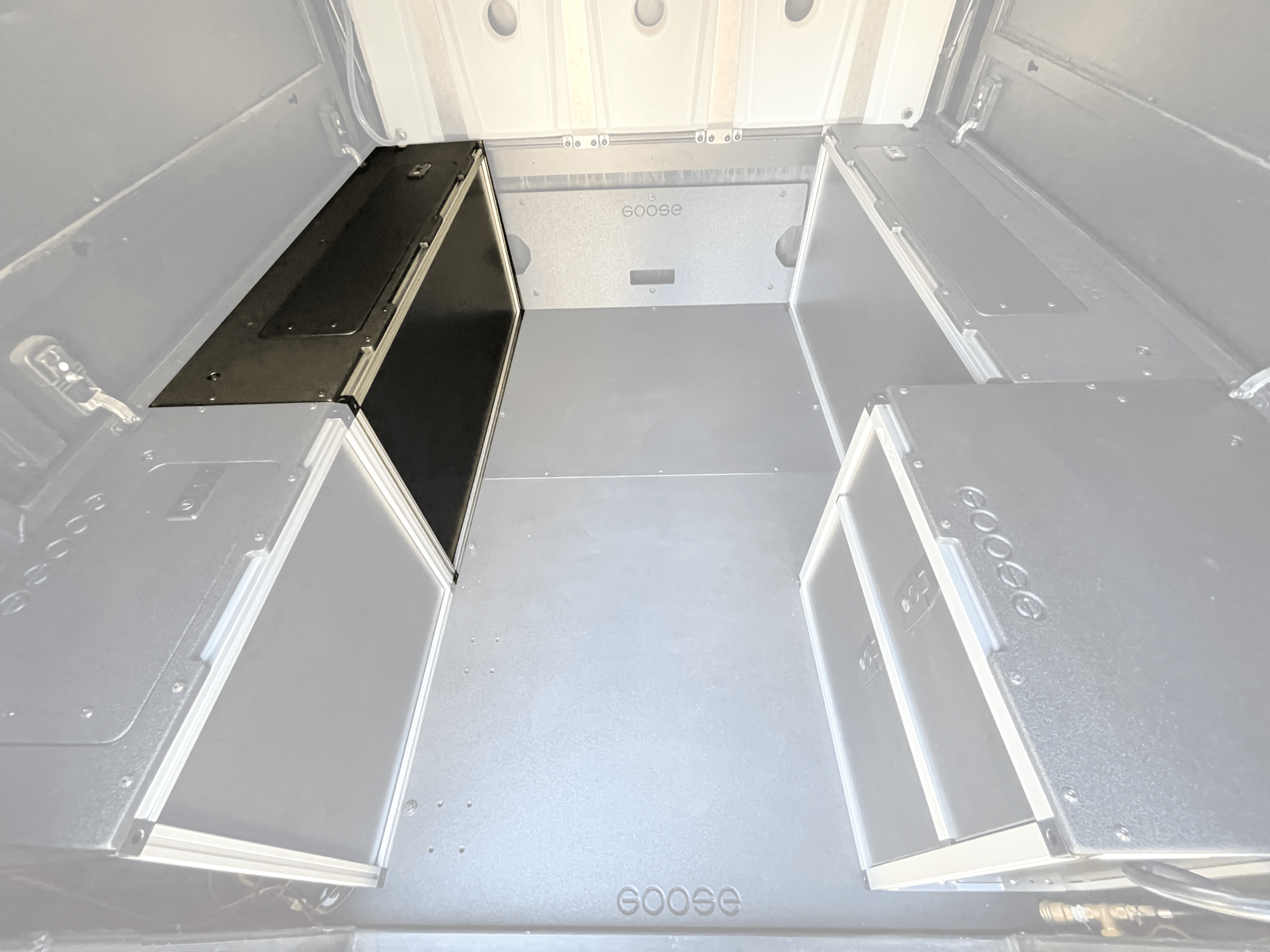 Alu-Cab Canopy Camper V2 - Chevy Colorado/GMC Canyon 2015-2022 2nd Gen. - Front Utility Module - 6' Bed Camper Goose Gear- Overland Kitted