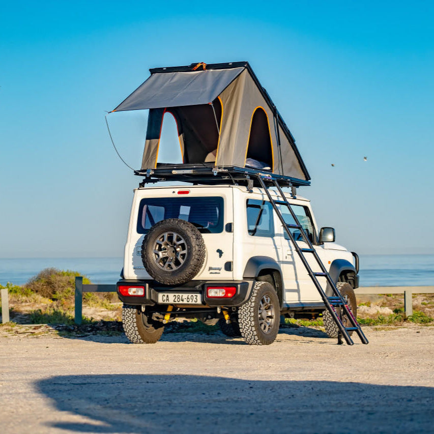 Lightweight Tent - 2M Telescopic Ladder + Bag Roof top tent Alu-Cab- Overland Kitted