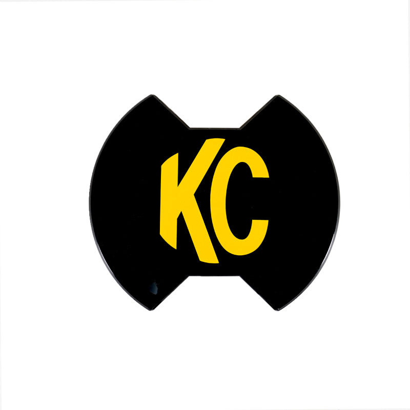 KC HiLiTES 6in Light Shield / Hard Cover for SlimLite LED - Black