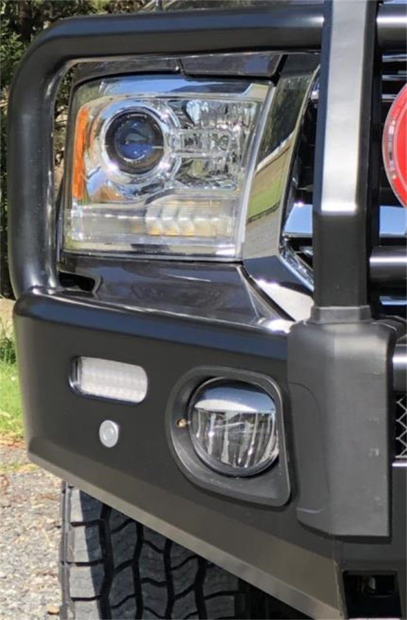 ARB Ram 1500 Summit bull bar end cap detail