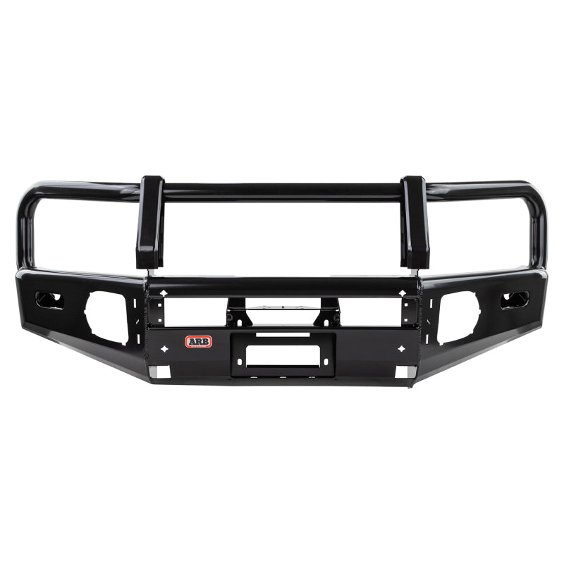 ARB Summit combination bumper on a narrow-body Toyota Hilux — front three-quarter view