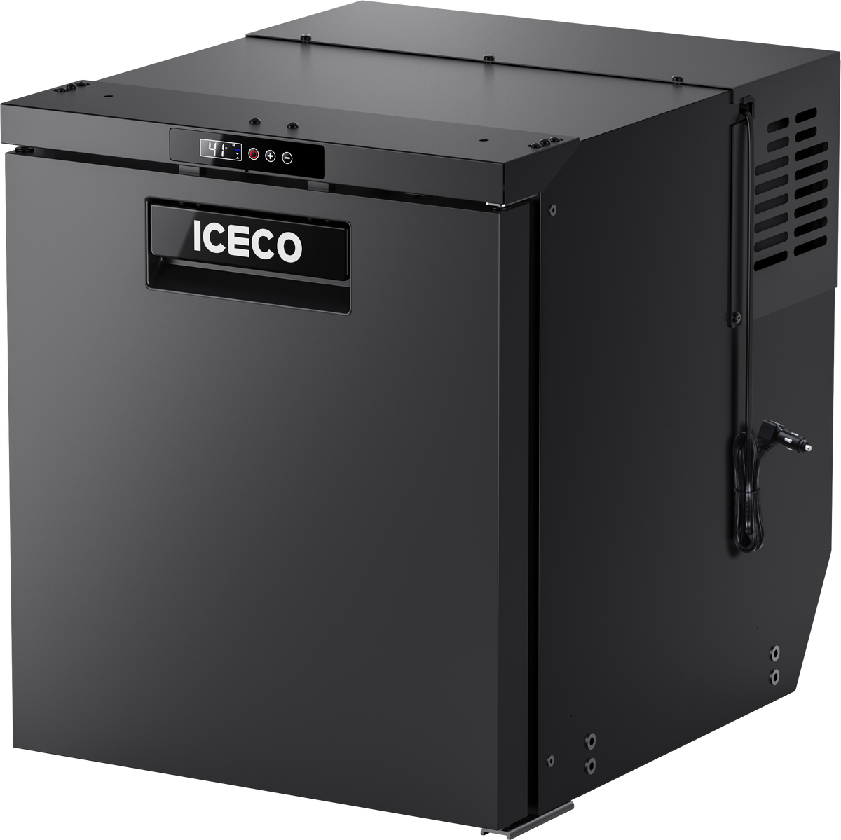ICECO BF65 front view with the digital control panel