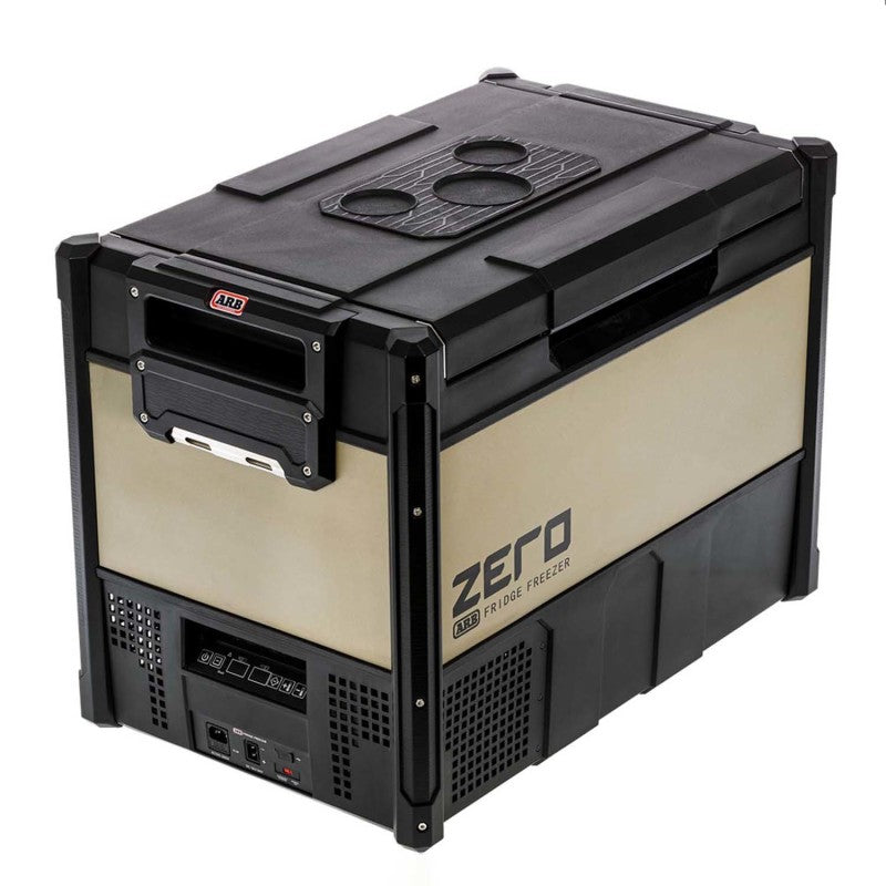 ARB Zero 73 quart dual zone fridge freezer front view