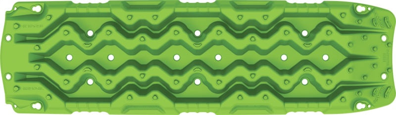 Fluorescent Green TRED GT boards nested via TRED-LINK for extended traction
