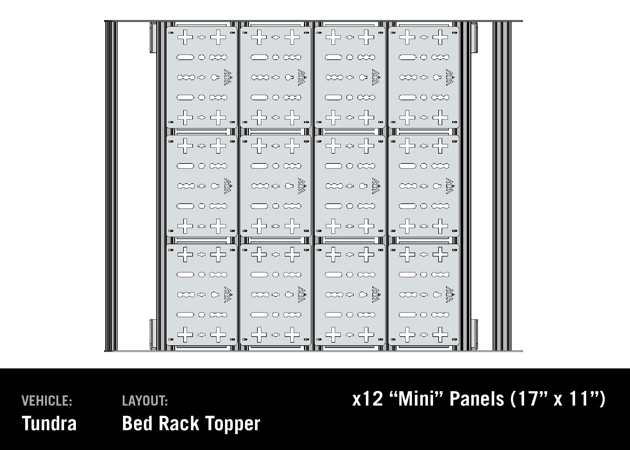 DRIFTR Roof Rack Deck Accessory Panels
