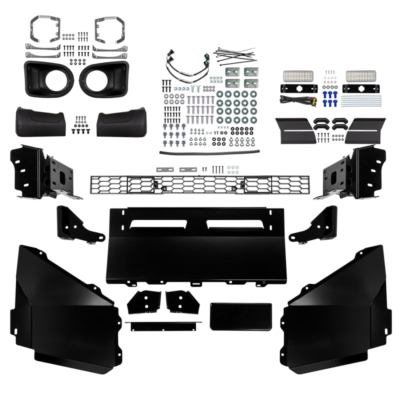 ARB Summit Combination Bumper for Toyota Hilux — front elevation studio view
