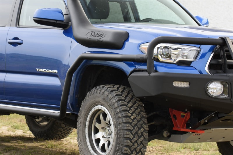 ARB Summit Tacoma Step Return — textured black finish detail
