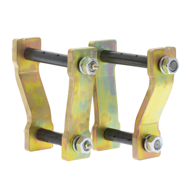 Greasable pin and grease-nipple detail — OME shackle kit for Ford Ranger