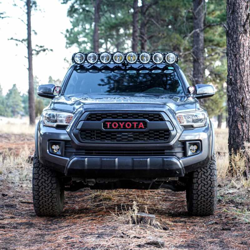 KC HiLiTES Fog Pocket Light Mount Kit 2012-2022 Toyota Tacoma / Tundra / 4Runner, in use