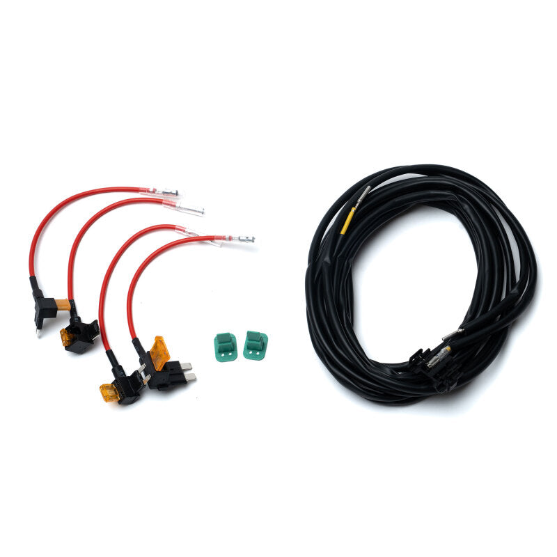 Baja Designs Squadron 2.0 backlight add-on harness with dual Deutsch connectors, sold as a pair