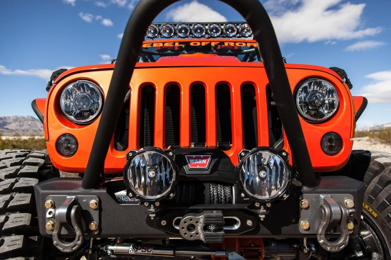 KC HiLiTES 6in Pro6 Gravity LED Light 20W Wide-40 Beam (Single), shown with included parts