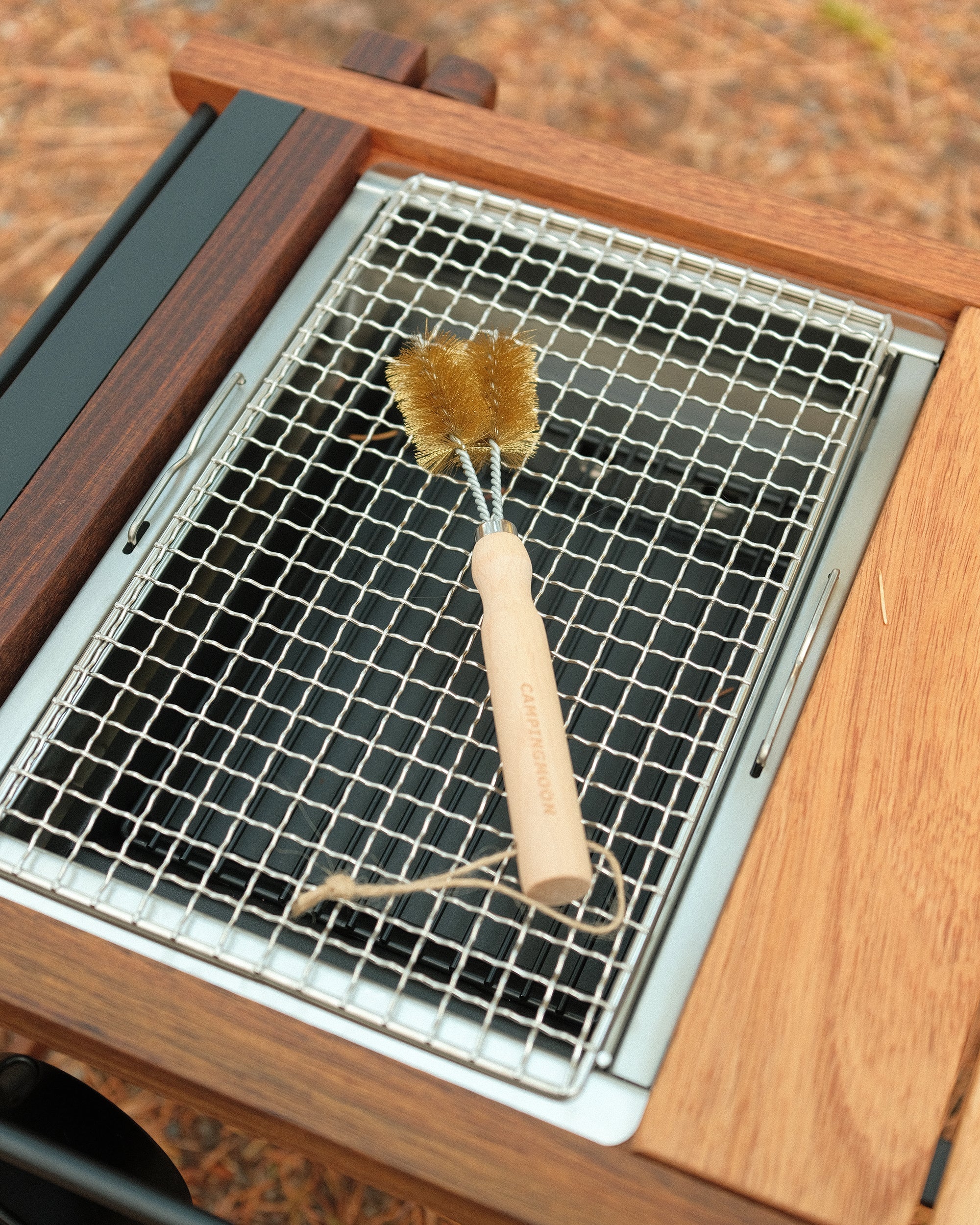 Camping Moon Dual-Head Copper BBQ Brush