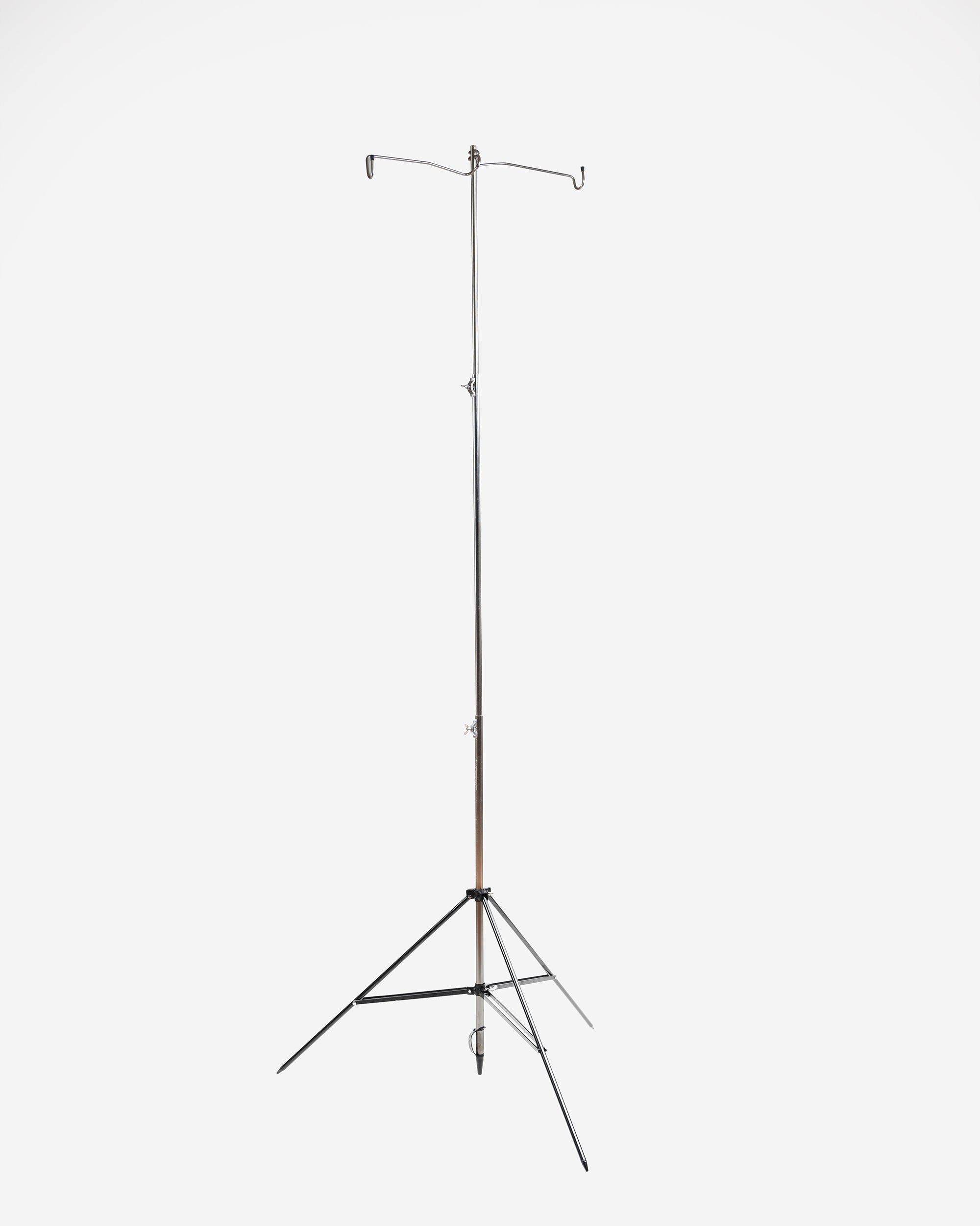 Double Head Tripod Stainless Steel Lantern Post