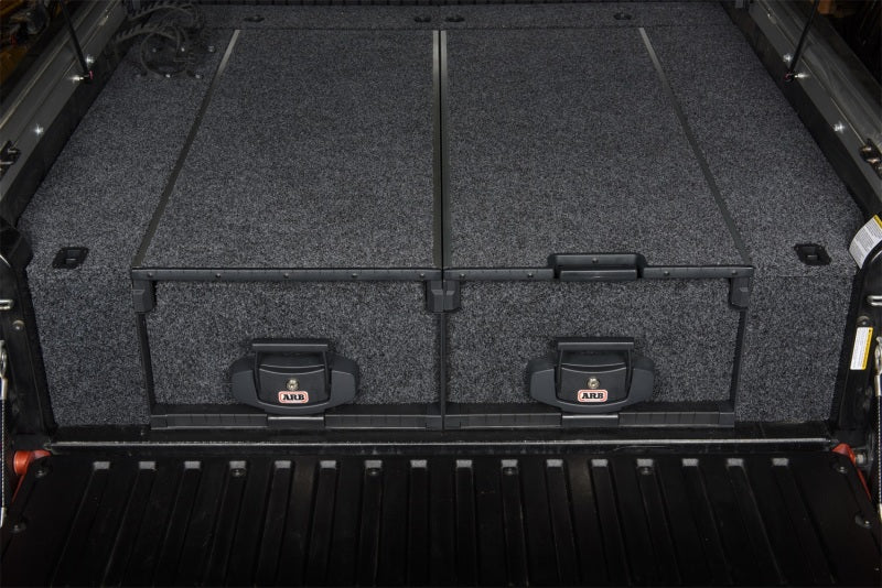 ARB Tacoma 1355-series side floor infill overhead view