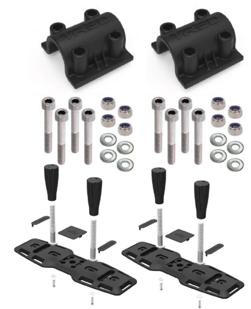 ARB TRED Flat-Mount Adapter Kit mounting bracket and hardware