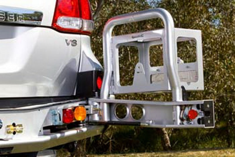 ARB left-side jerry can holder for Land Cruiser 100 and 200 Series