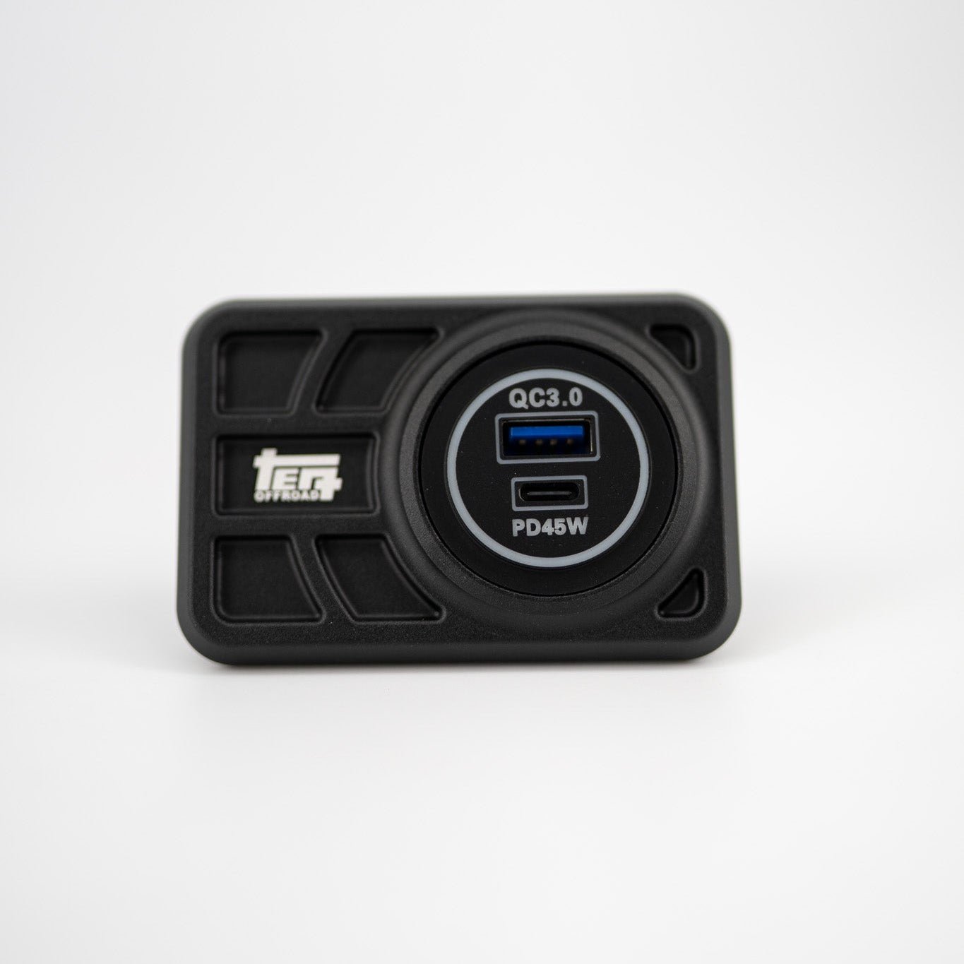 Center Console USB 12V Power Panel | Billet Aluminum | Replaces Ashtray | 1996 - 2002 4Runner
