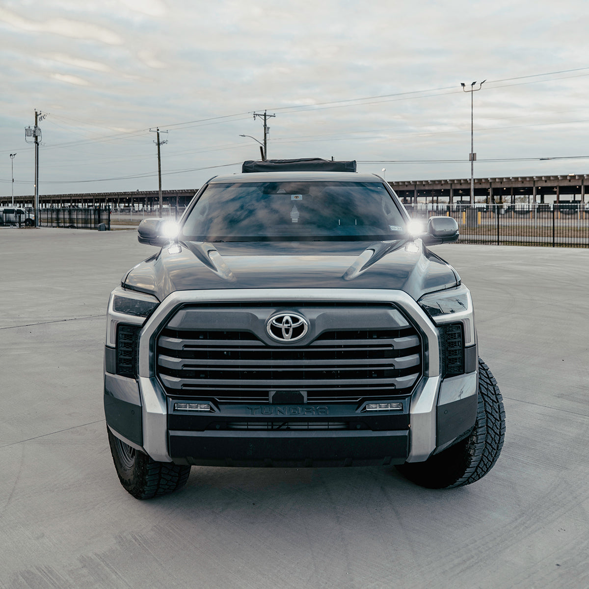 Low Profile Ditch Light Brackets For 2022+ Toyota Tundra