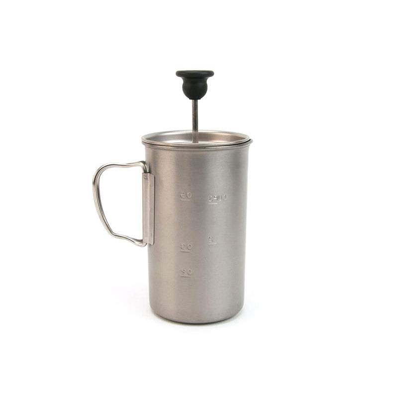 Titanium French Press Cookware Snow Peak- Overland Kitted