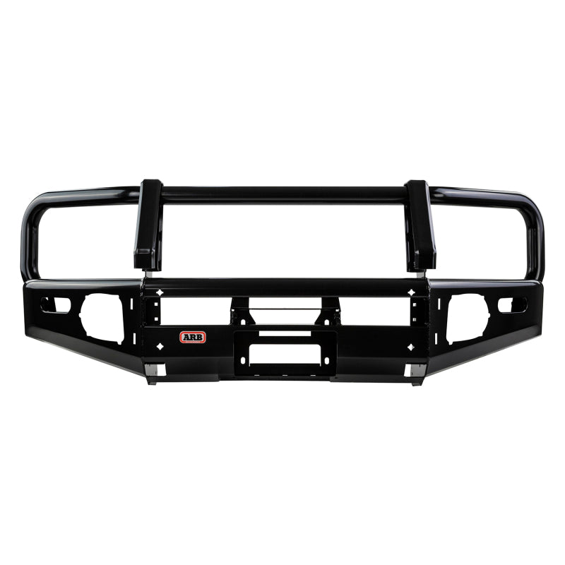 ARB Summit MKII combination bull bar on a Ford Ranger PX, front three-quarter view