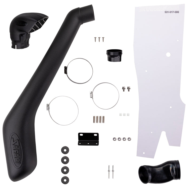 ARB Mitsubishi Triton V-Spec snorkel body profile