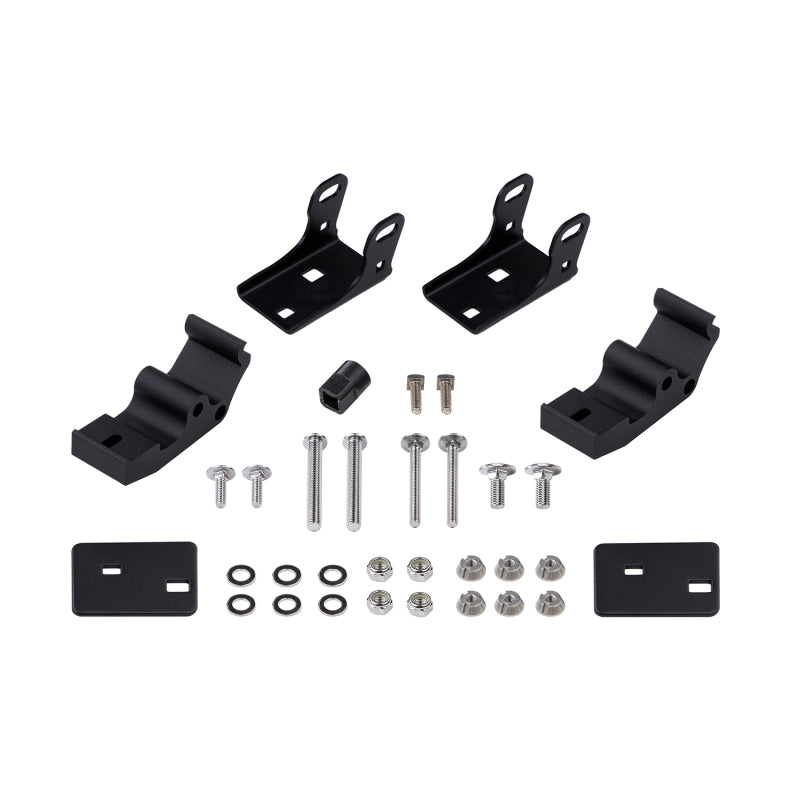 ARB 60.3mm awning mount — hardware layout