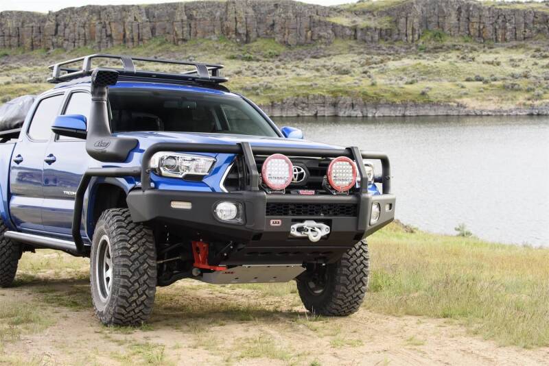 ARB Summit Tacoma bull bar installed rear structure