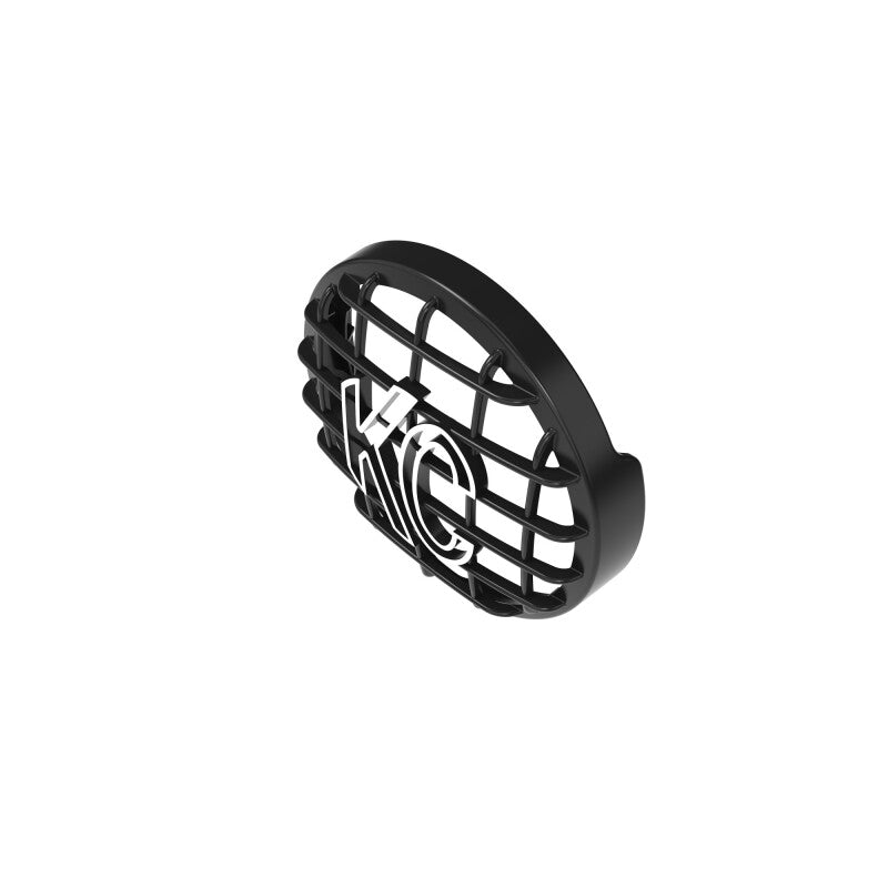 KC HiLiTES SlimLite 8in LED Stone Guard - Black, detail view