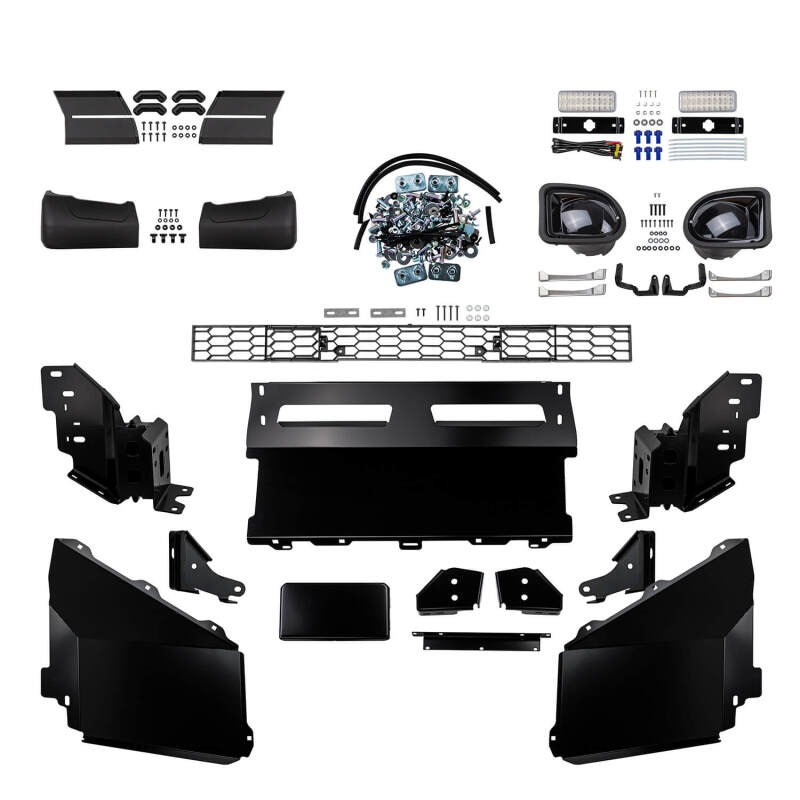 ARB Summit Winch Bull Bar — wing and fog light surround detail