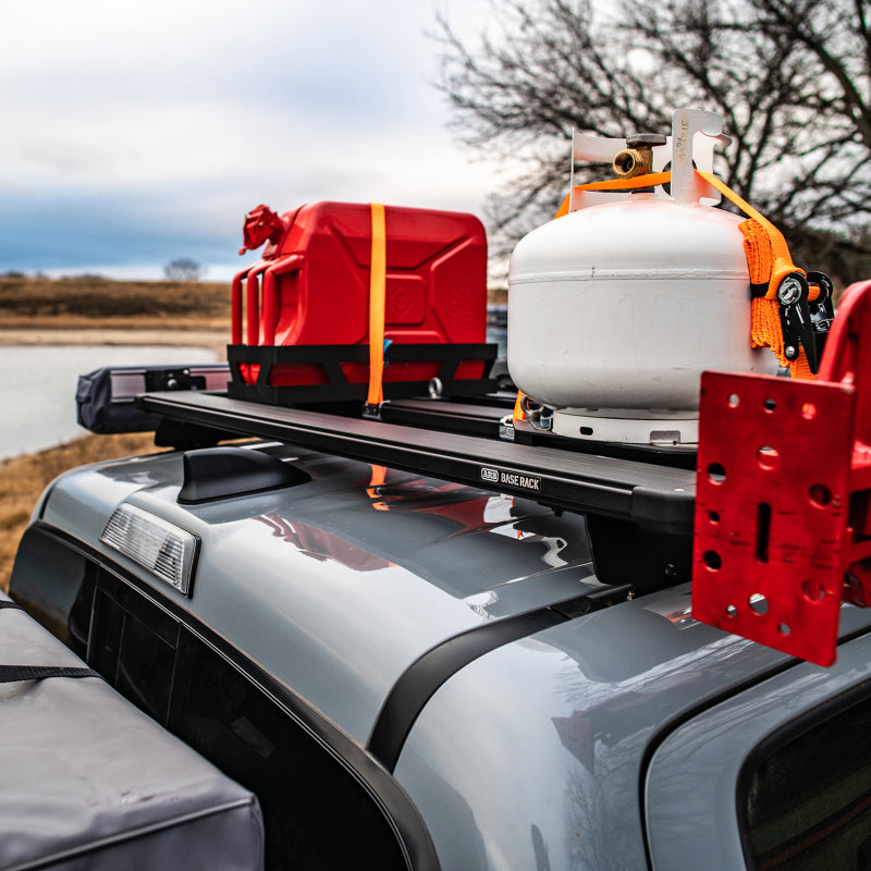 ARB BASE Rack 49x51 wind deflector underside detail