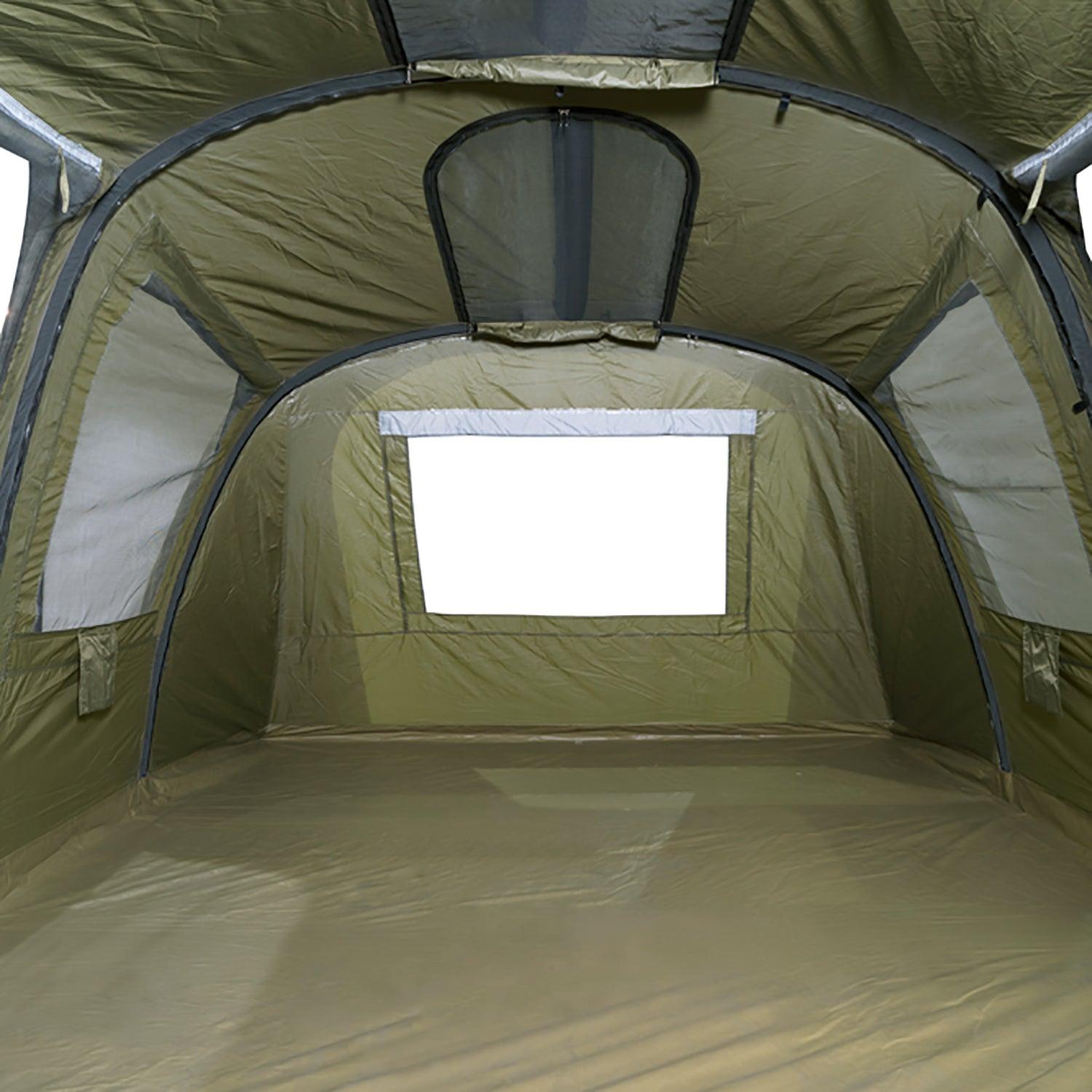 Air-Volution AT-6 Tent Green Shelters Darche- Overland Kitted