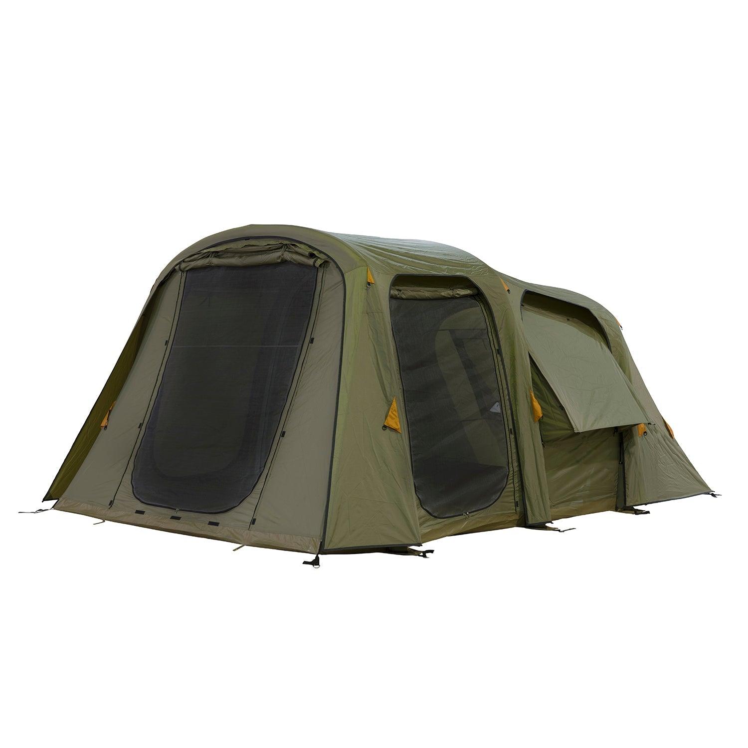 Air-Volution AT-6 Tent Green Shelters Darche- Overland Kitted