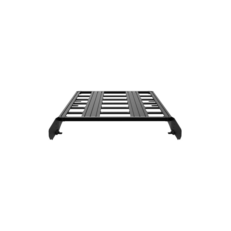 KC HiLiTES Platform One Roof Rack for 03-09 Lexus GX470 / Toyota Land Cruiser 120, shown with included parts