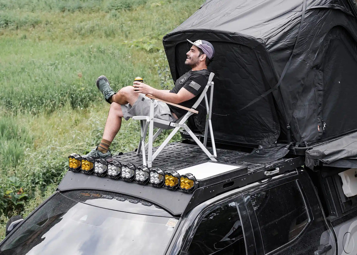 DRIFTR roof rack installed on a Toyota Tundra