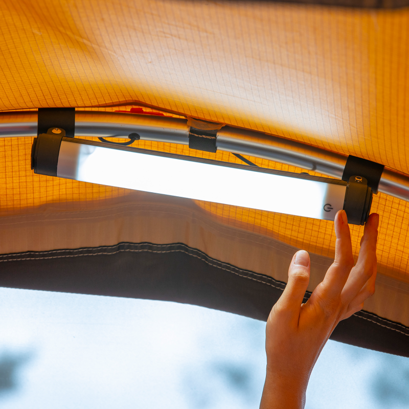 ARB tent light dimmable output demonstration