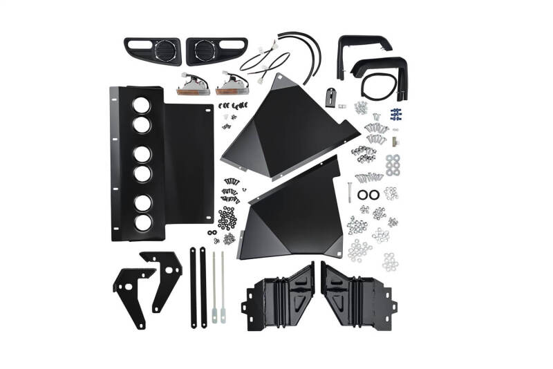 ARB Deluxe Combination Bull Bar — ARB branding and powder-coat finish detail