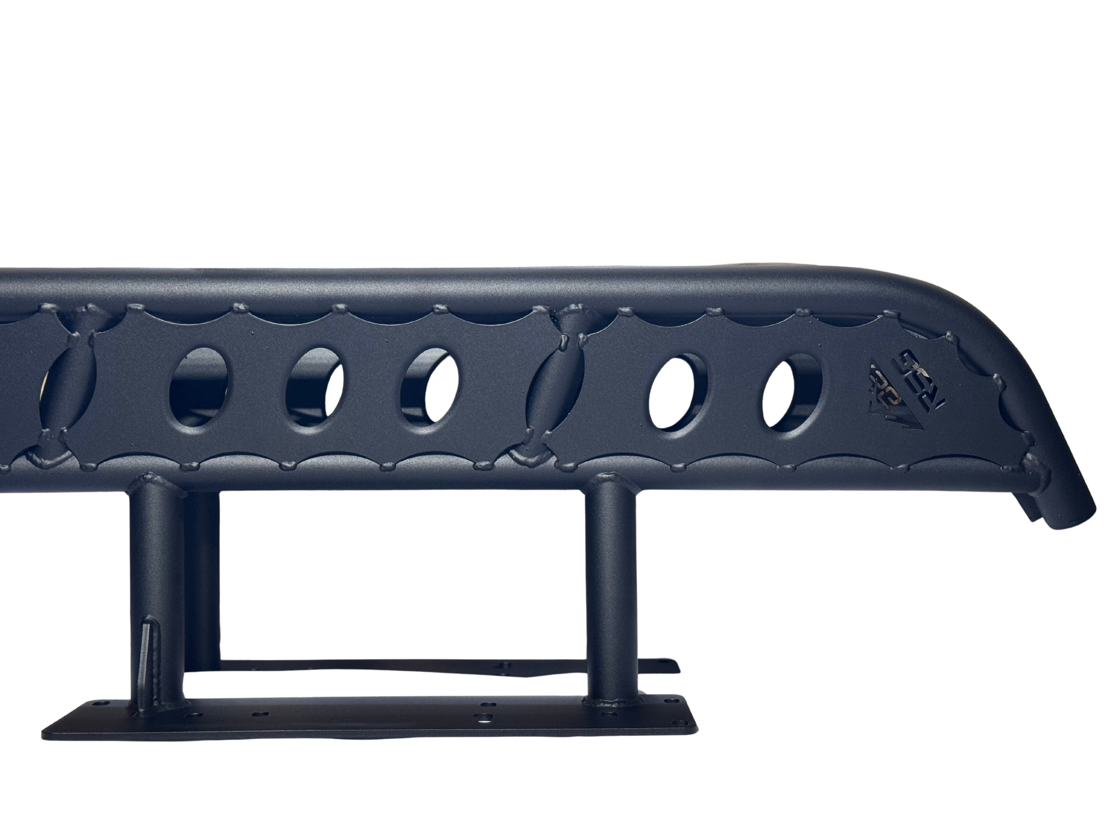 2010-2024 Toyota 4Runner Angled Sliders With Top Plate **No Kick Out**