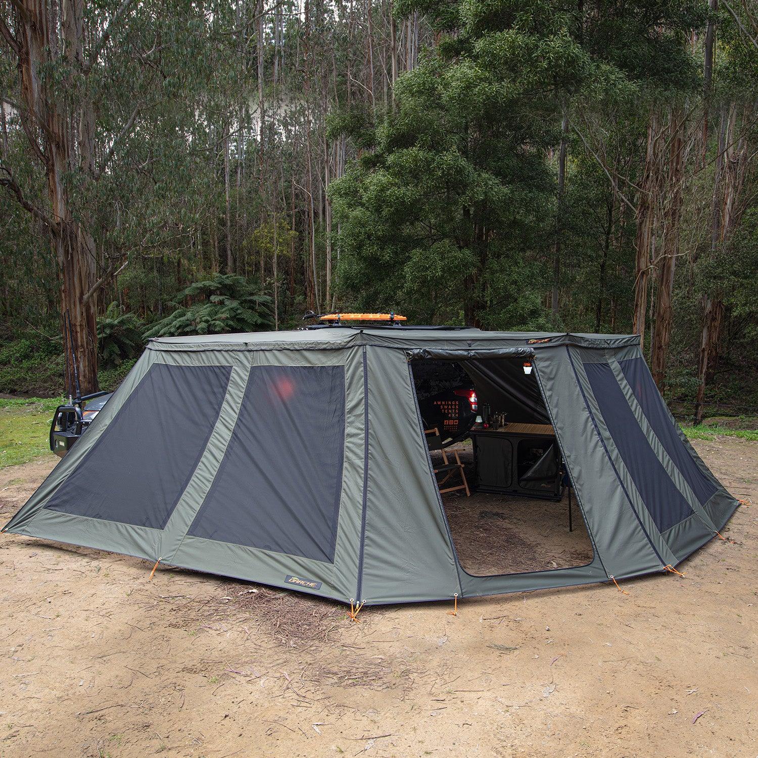 Eco Eclipse 270 Awning Left Shelters Darche- Overland Kitted