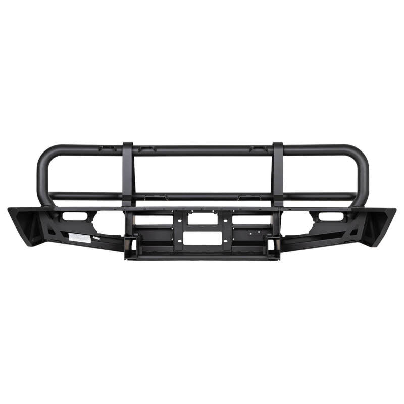 ARB winch bar integrated winch cradle and fairlead detail